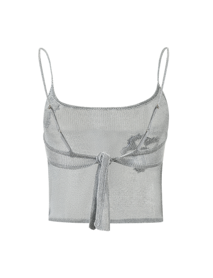 ISATANA TOP - SILVER