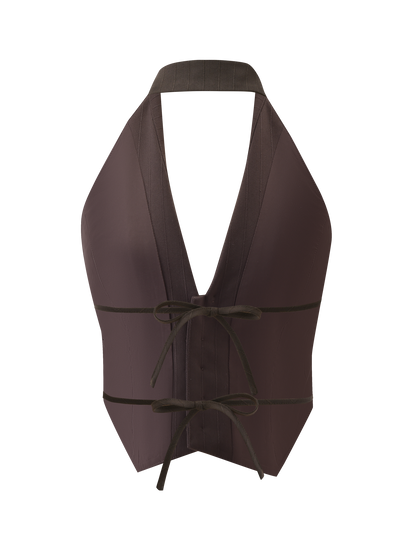 FEDRA VEST - CHOCOLATE