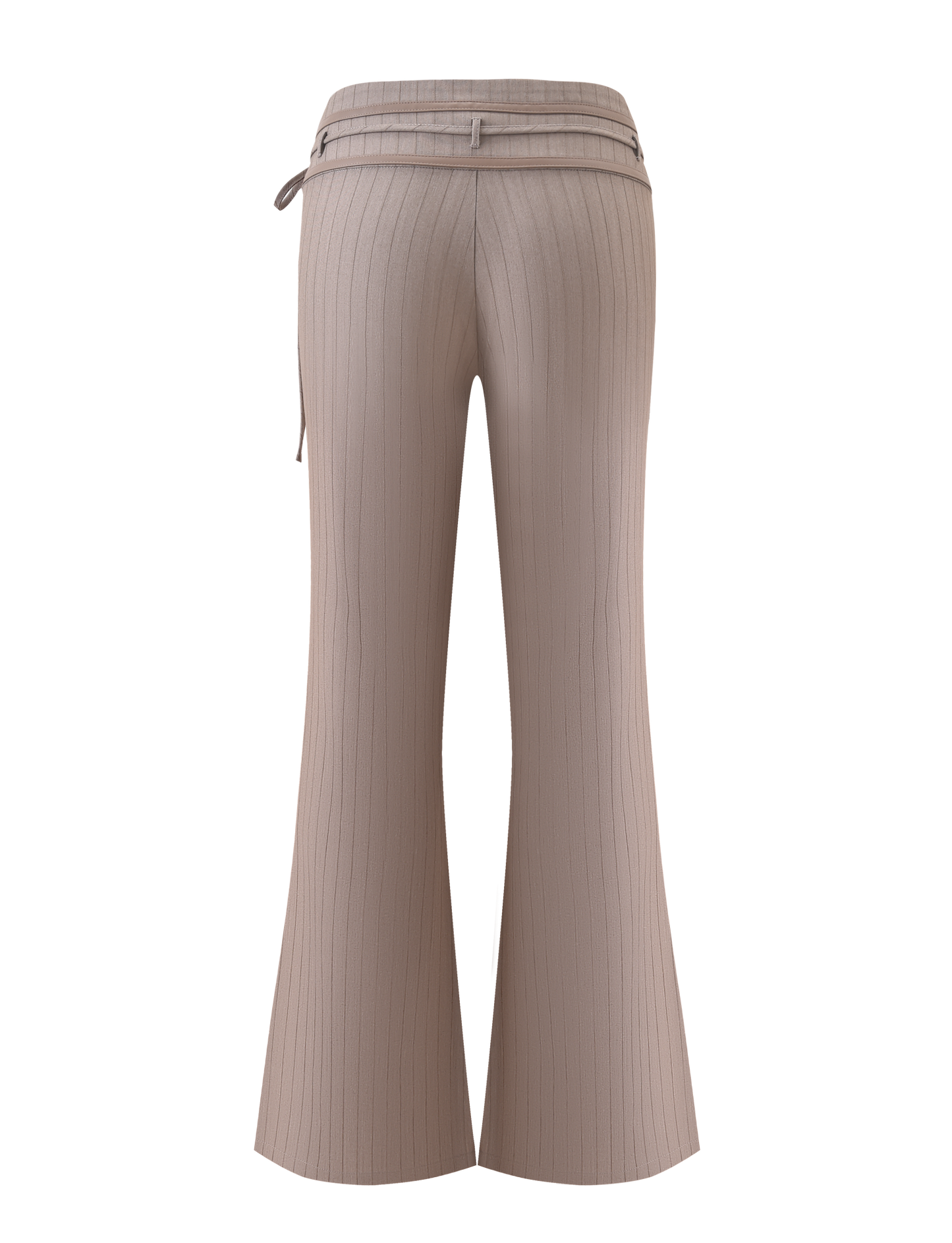 FEDRA PANT - TAN PINSTRIPE