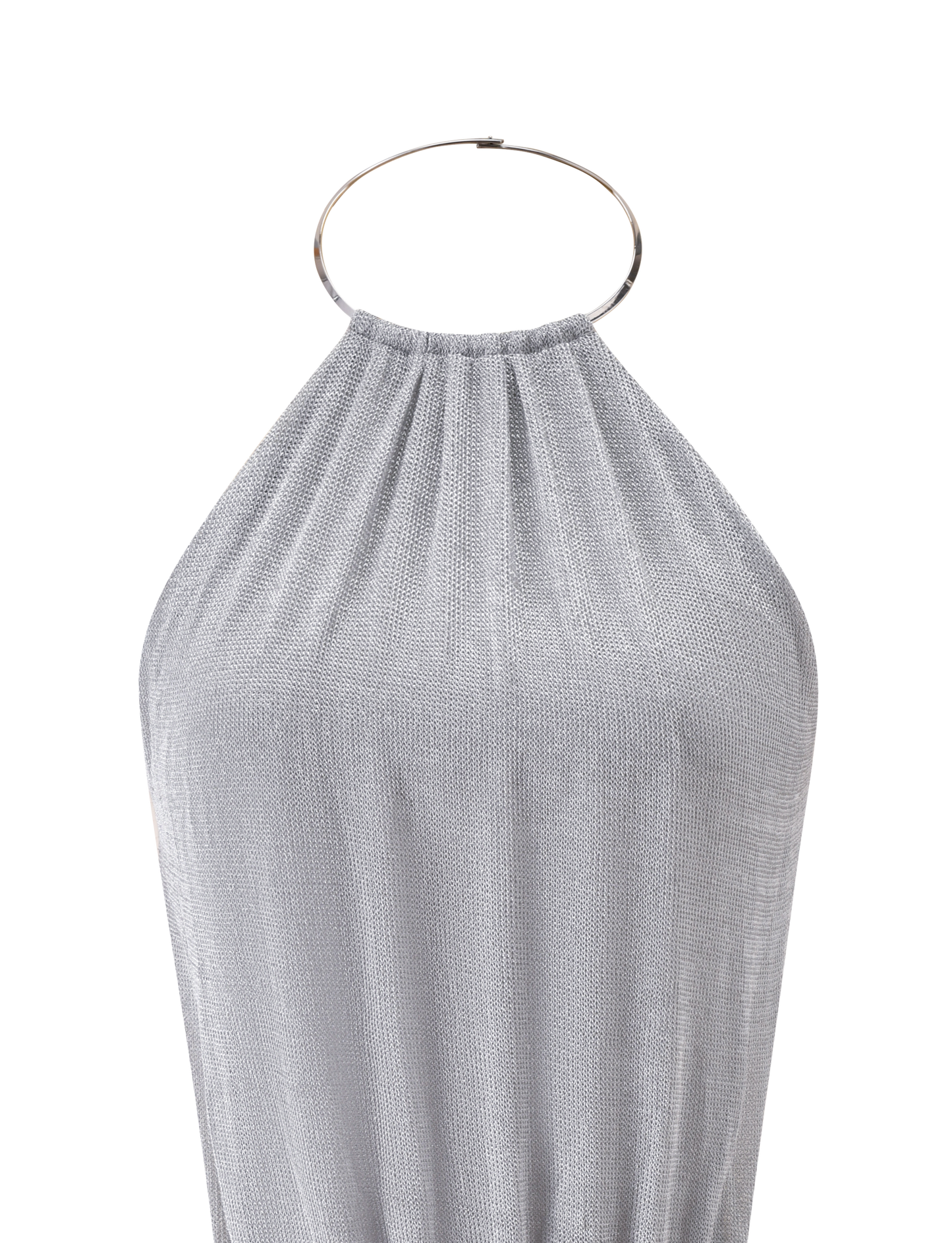 EVANNA MINI DRESS - SILVER