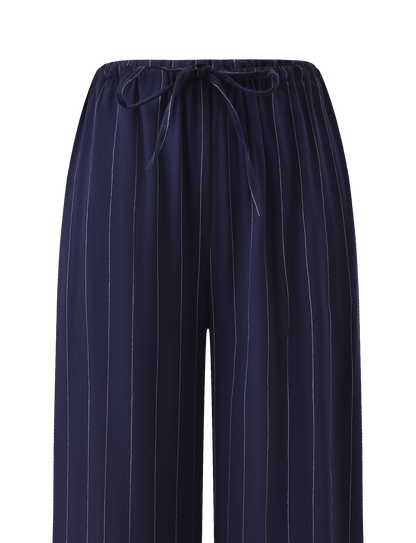 LAINEY PANT - NAVY PINSTRIPE