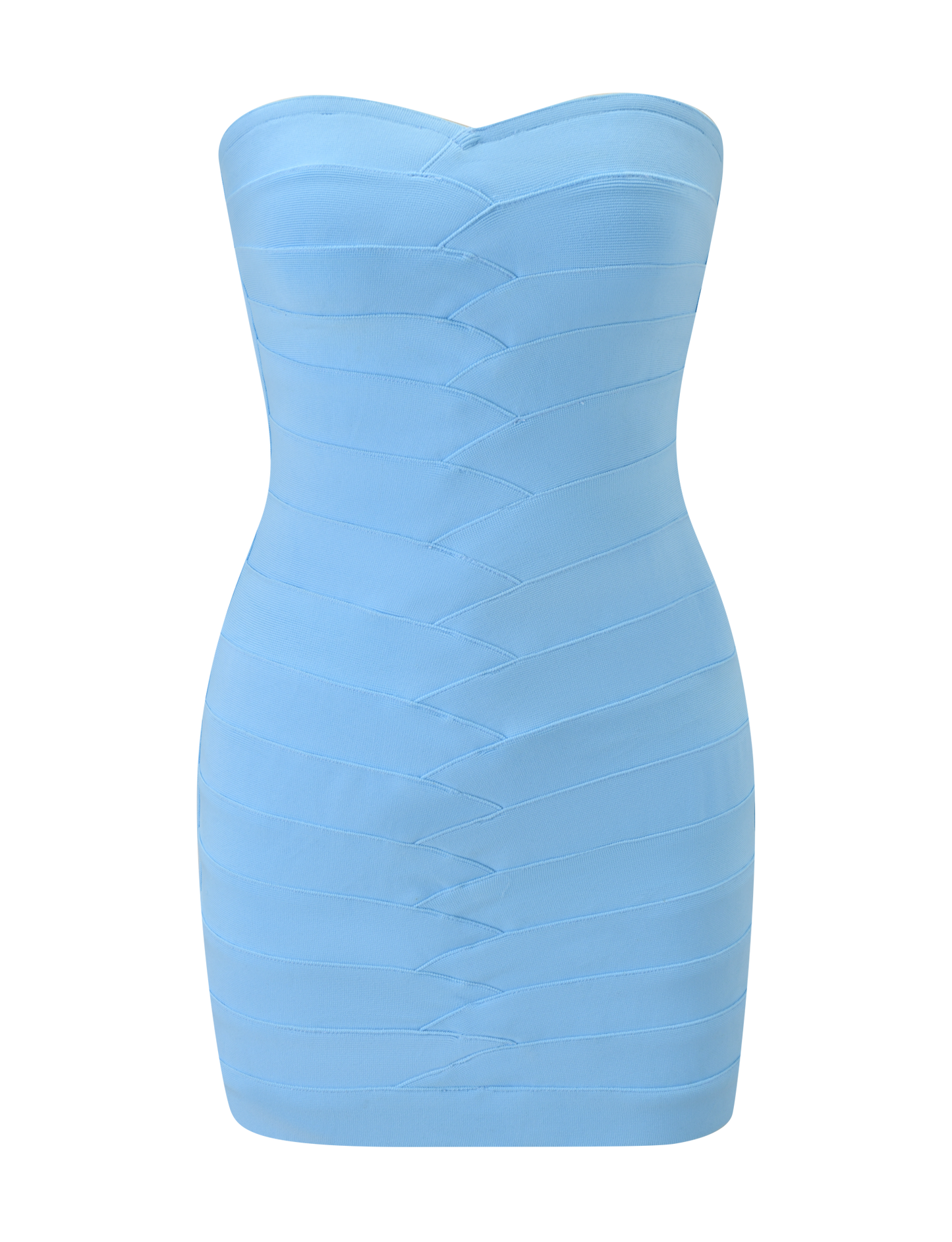 NIYA BANDAGE DRESS - BLUE