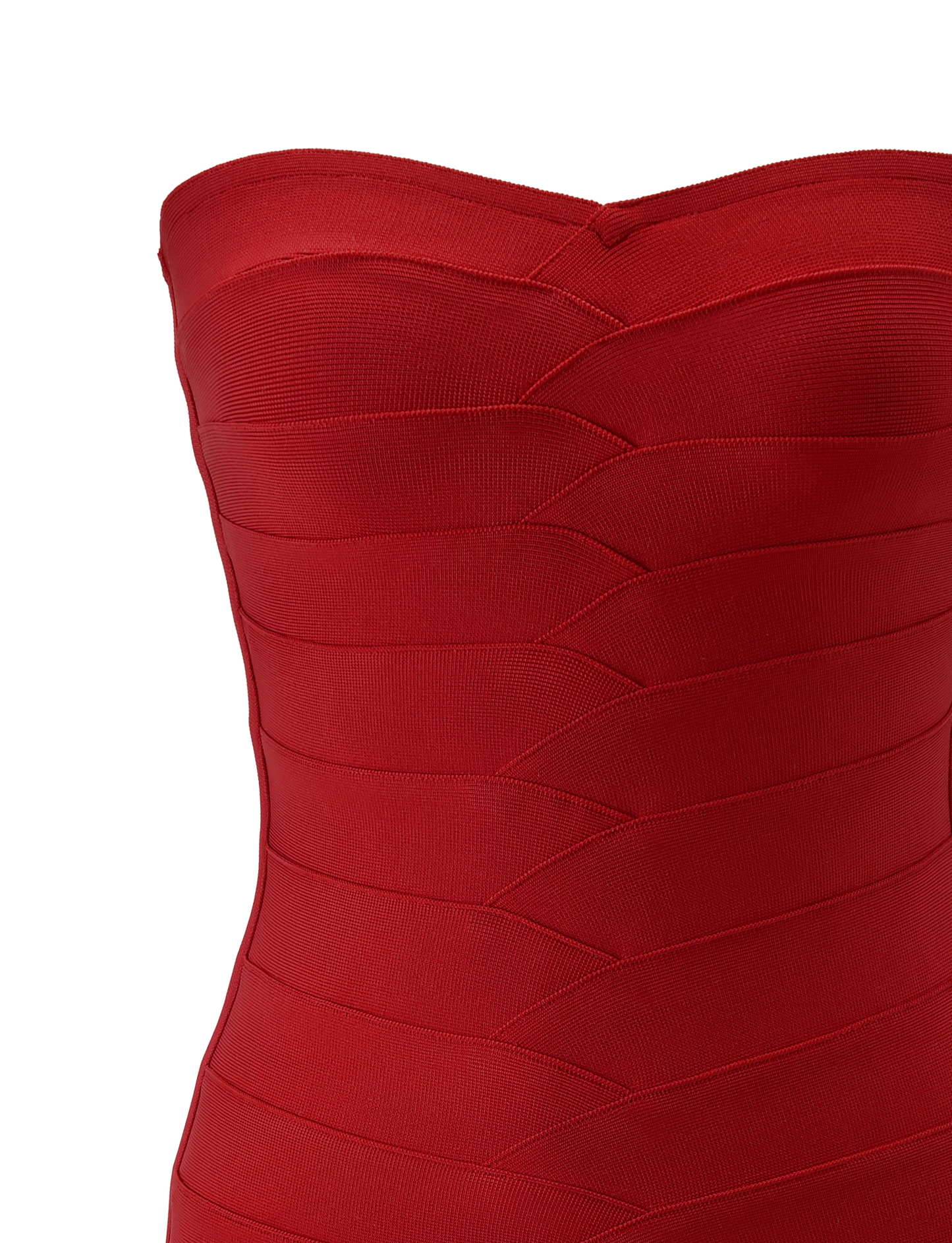 NIYA BANDAGE DRESS - RED