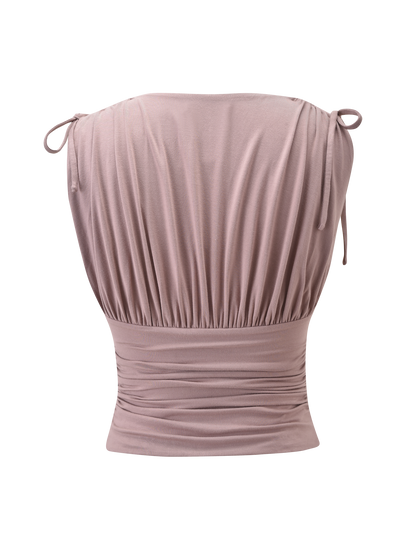 HALONA TOP - MOCHA