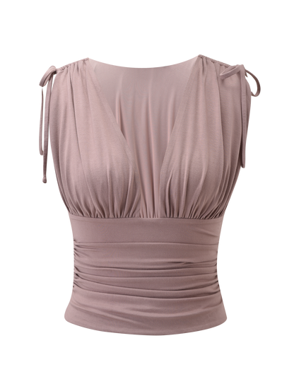 HALONA TOP - MOCHA