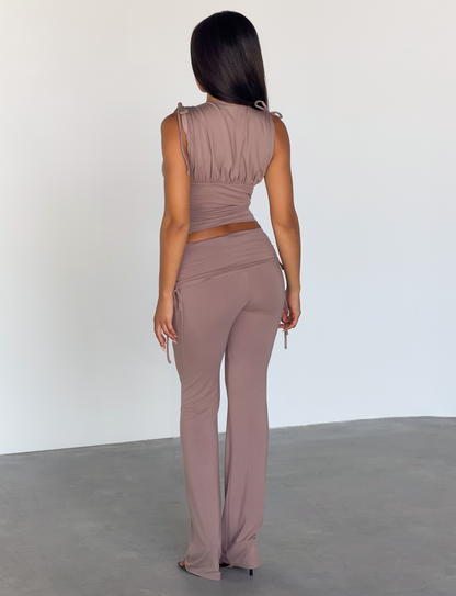 HALONA PANT - MOCHA