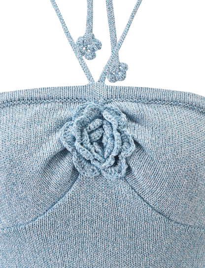 SUNIA TOP - BLUE