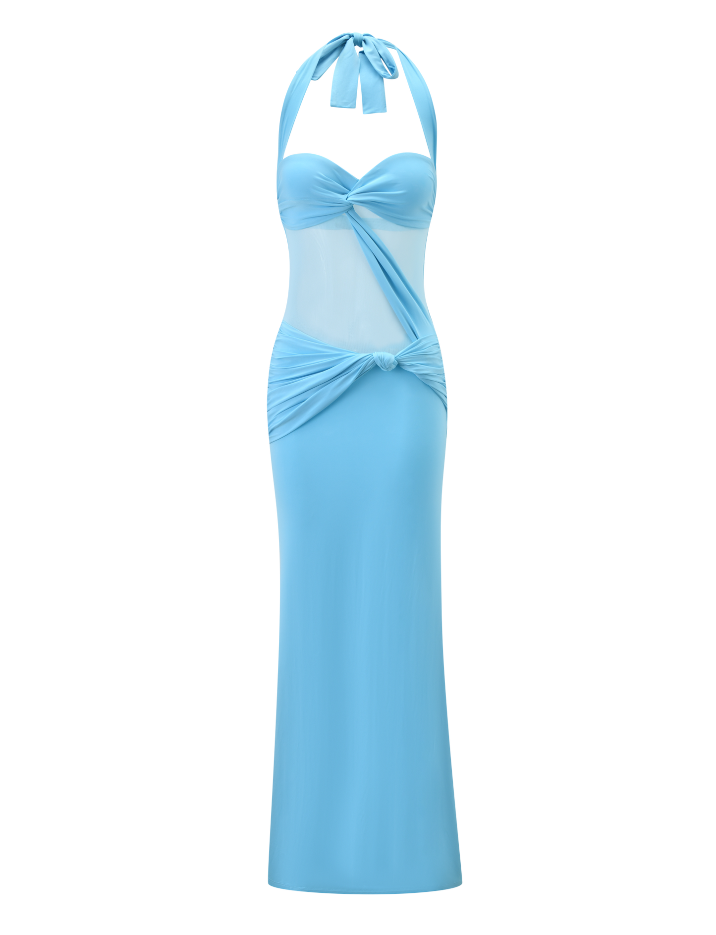 DAPHNIA DRESS - AQUA