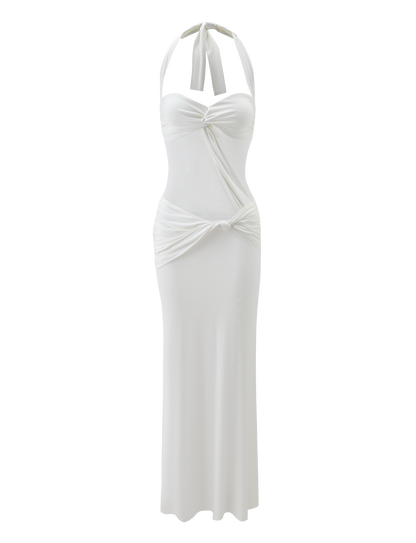 DAPHNIA DRESS - IVORY