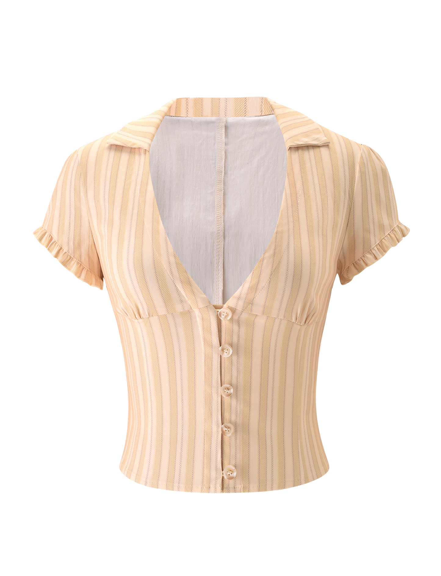 KITTIE SHIRT - YELLOW STRIPE