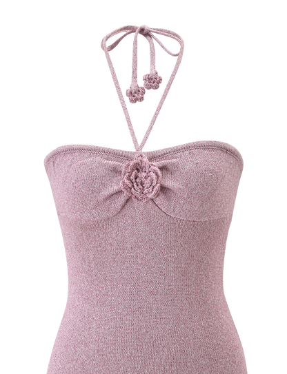 SUNIA DRESS - BABY PINK