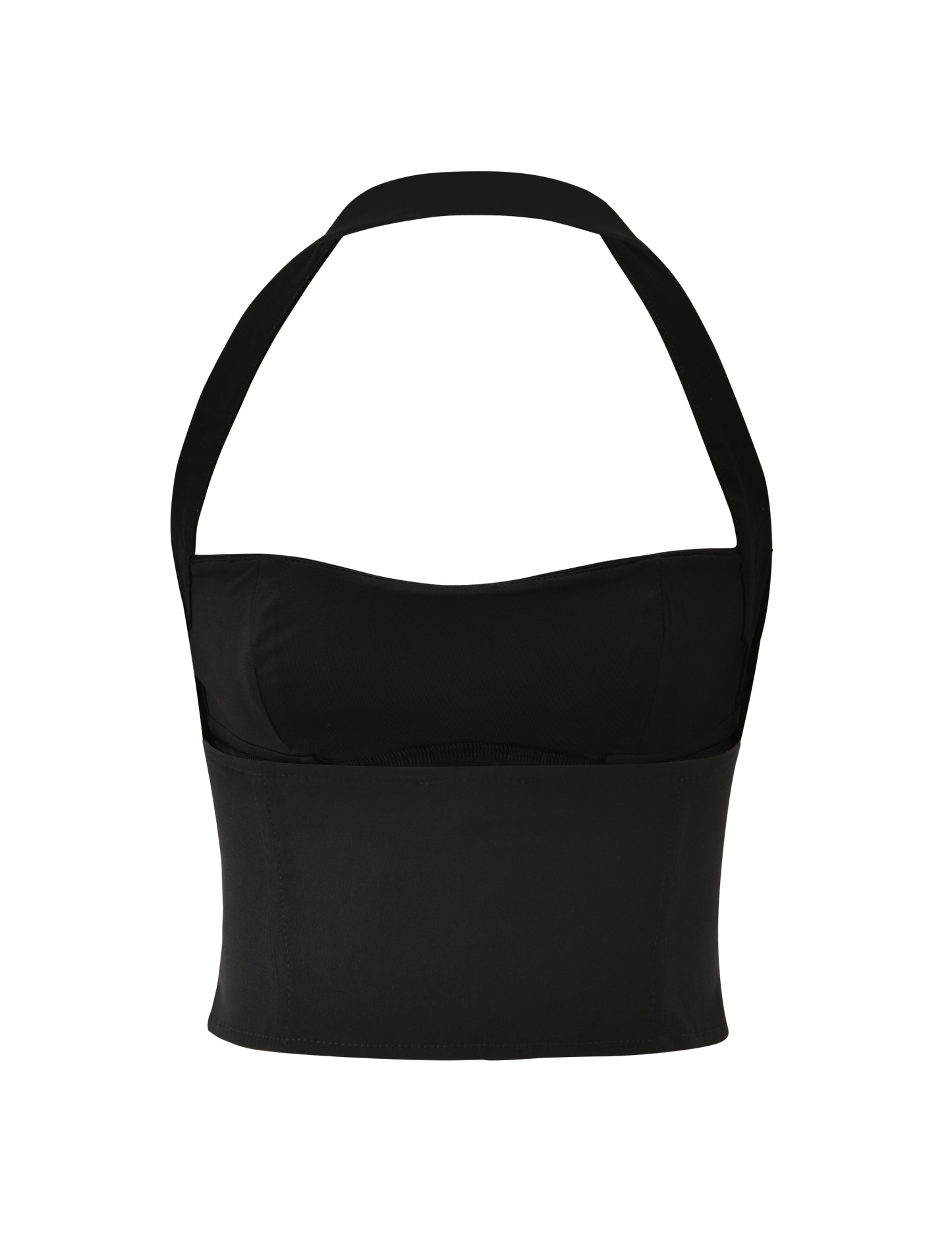 KITTIE BUCKLE TOP - BLACK
