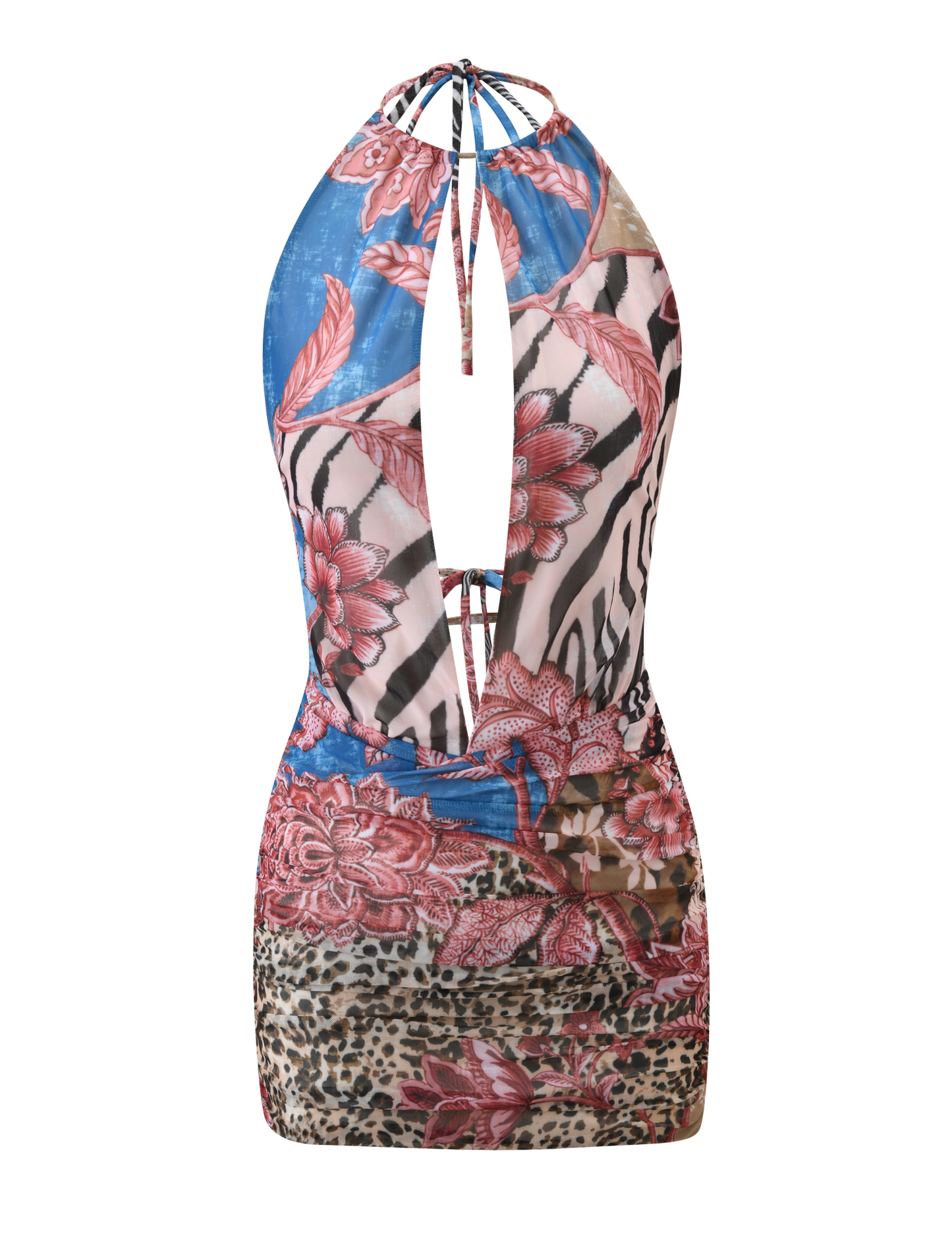 EVANNA DRESS 2.0 - GLOBAL ANIMAL FLORAL