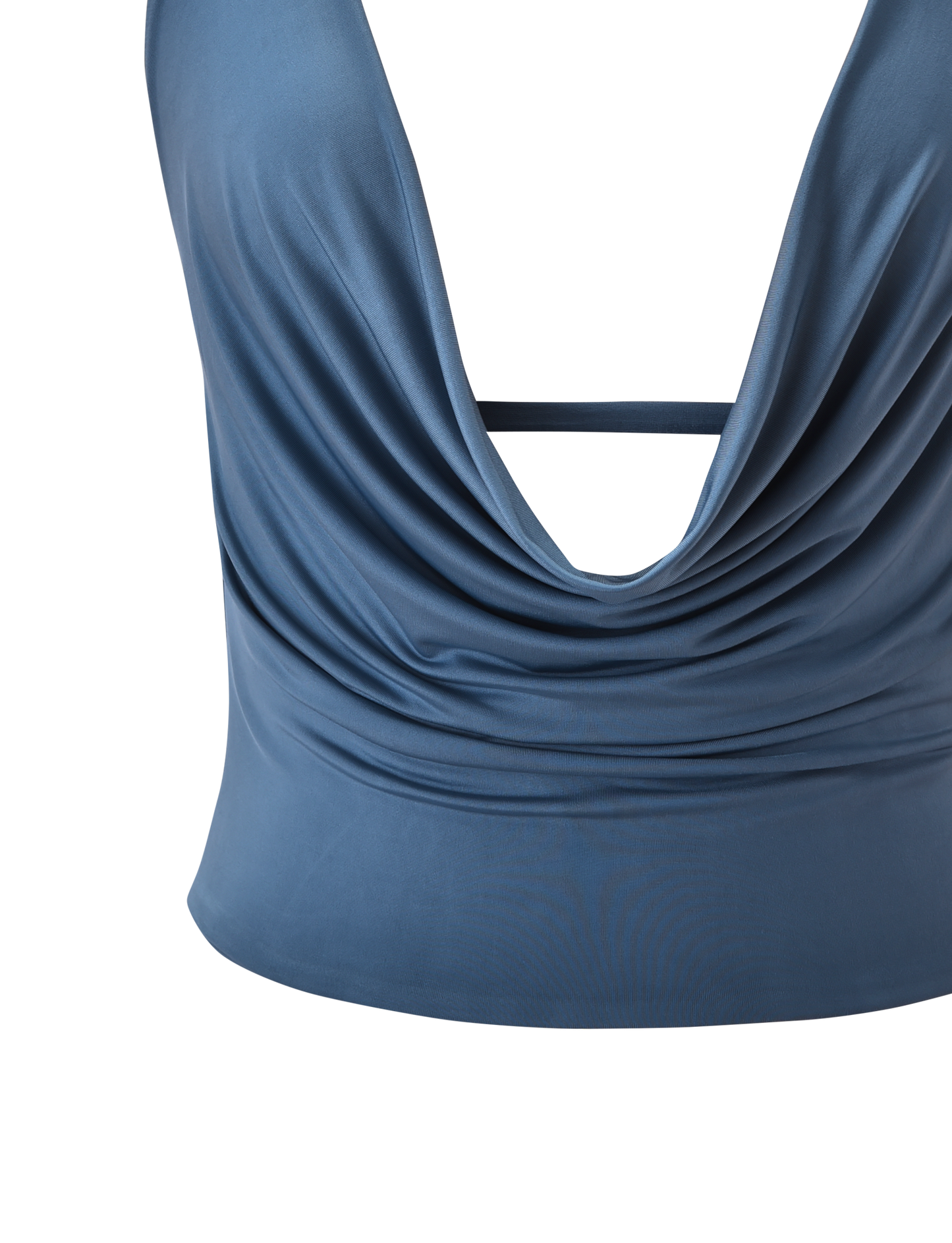THARA TOP - SLATE BLUE