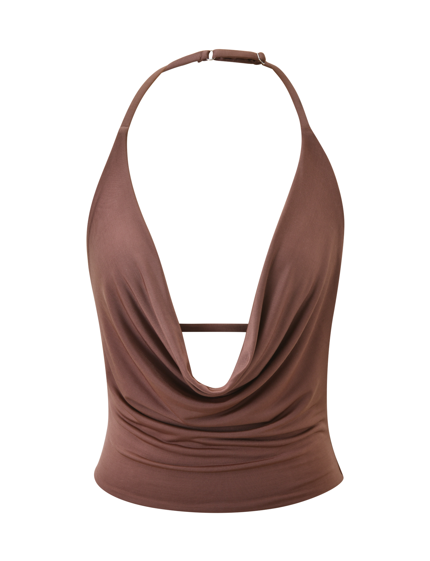 THARA TOP - CHOCOLATE