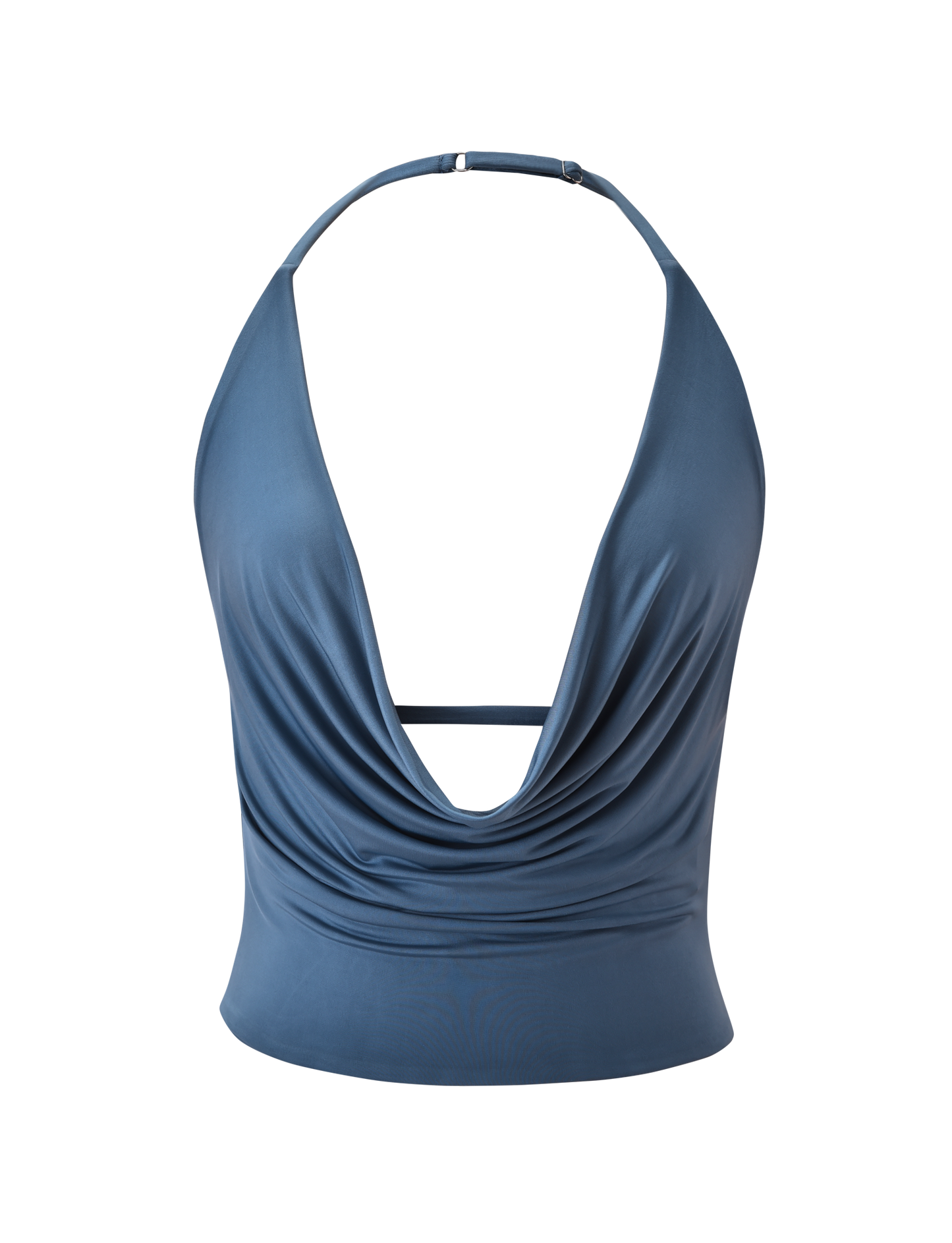 THARA TOP - SLATE BLUE