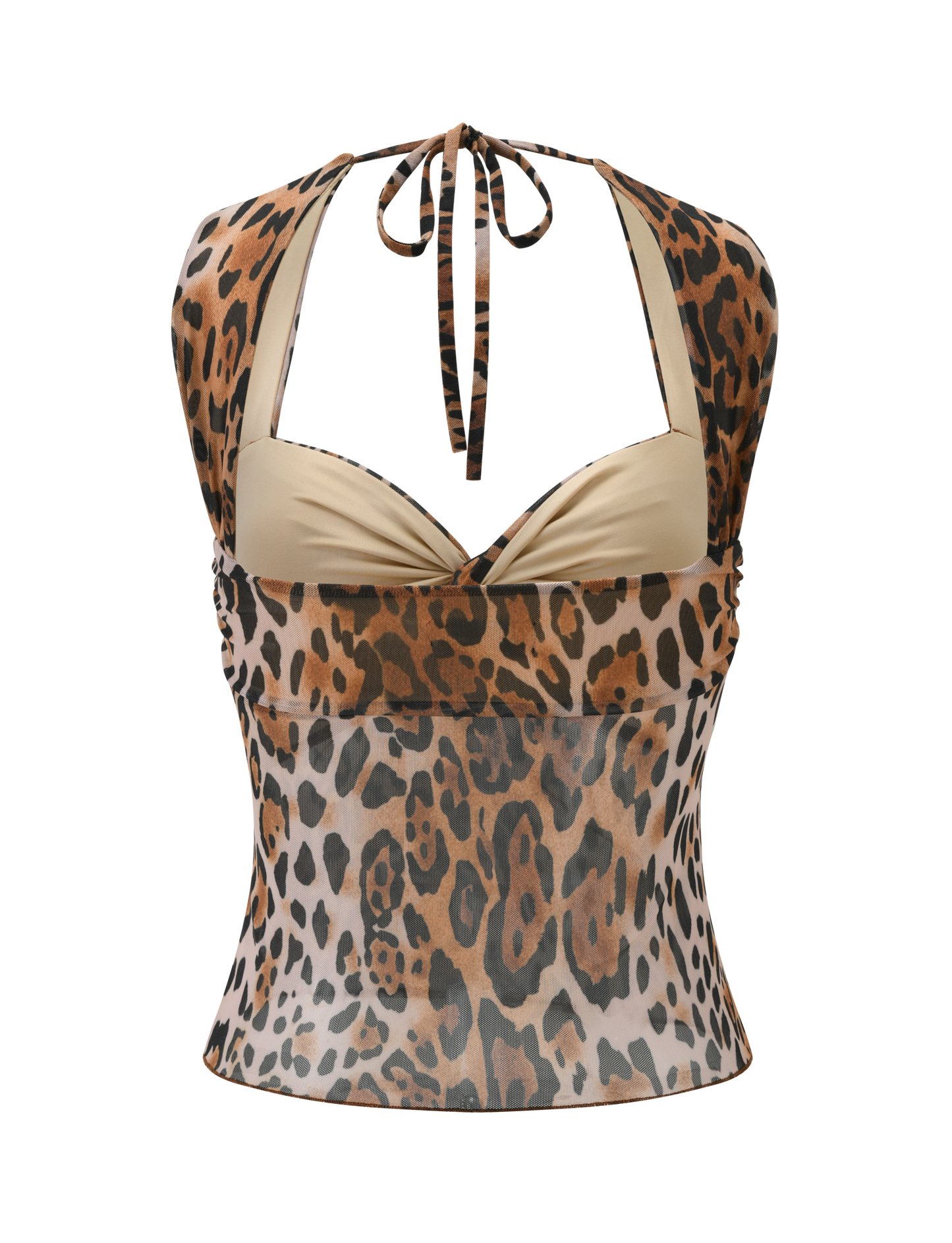 AZALEA TWIST TOP - LEOPARD