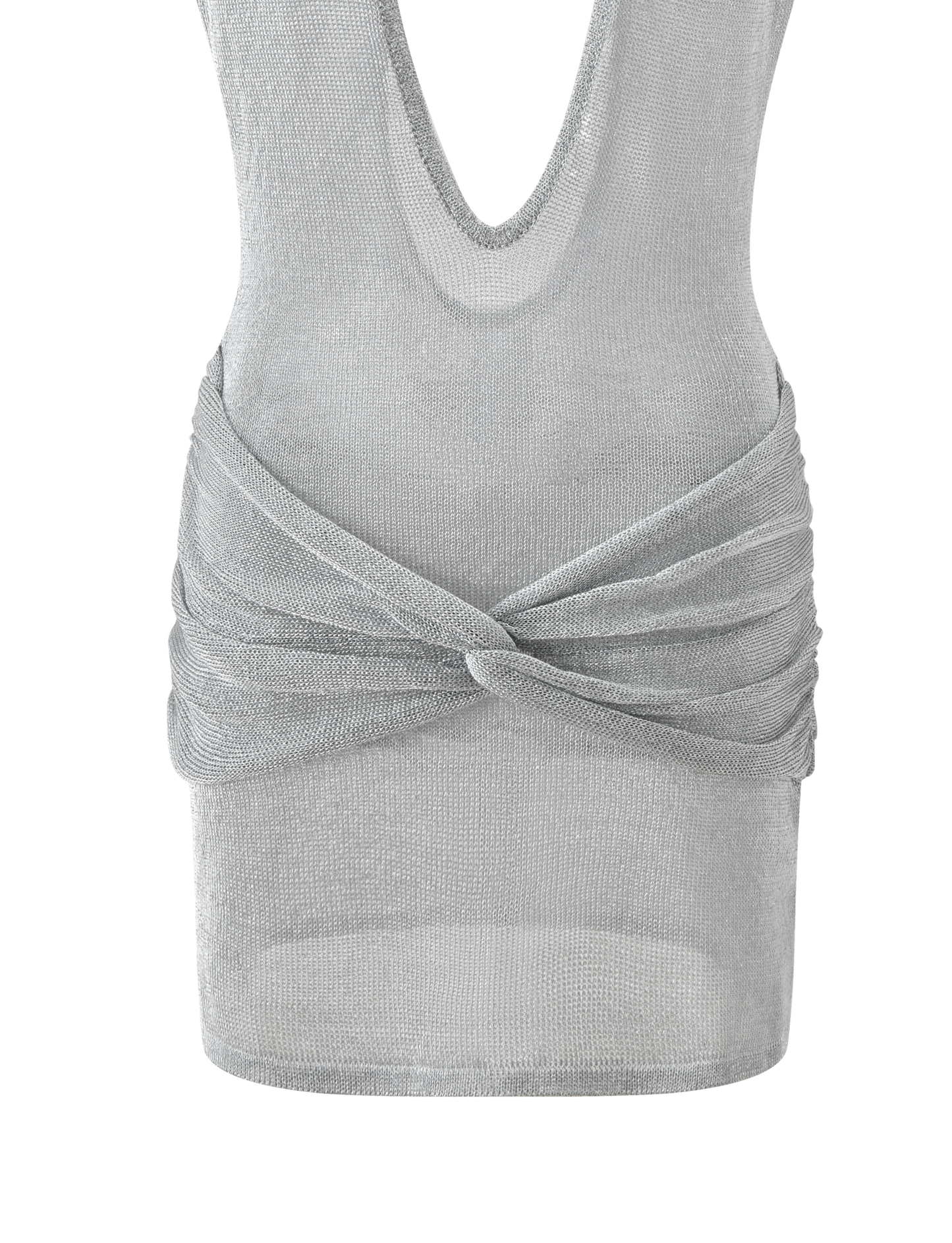 ZOSIA MINI DRESS - SILVER