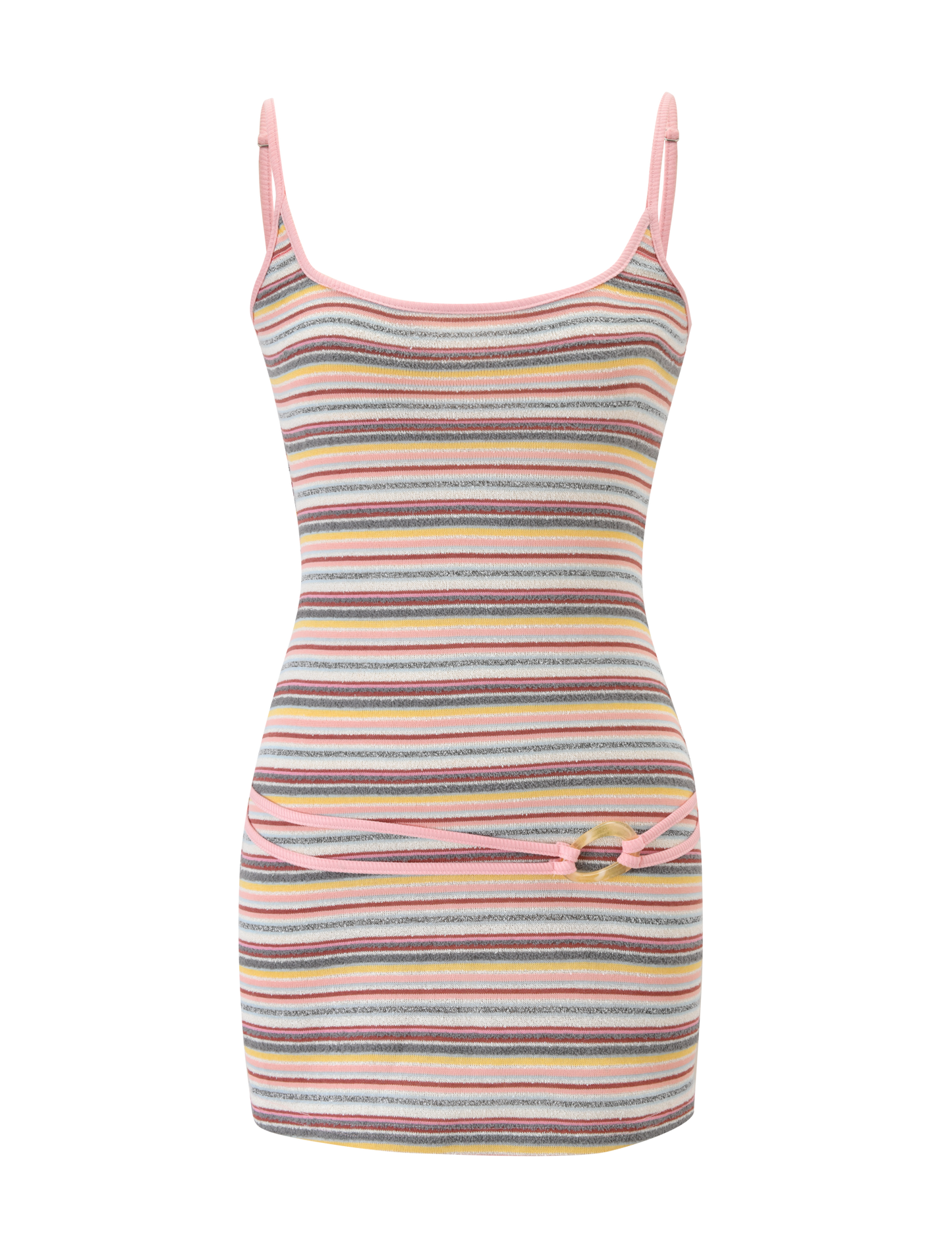 CELESTE MINI DRESS - MULTISTRIPE