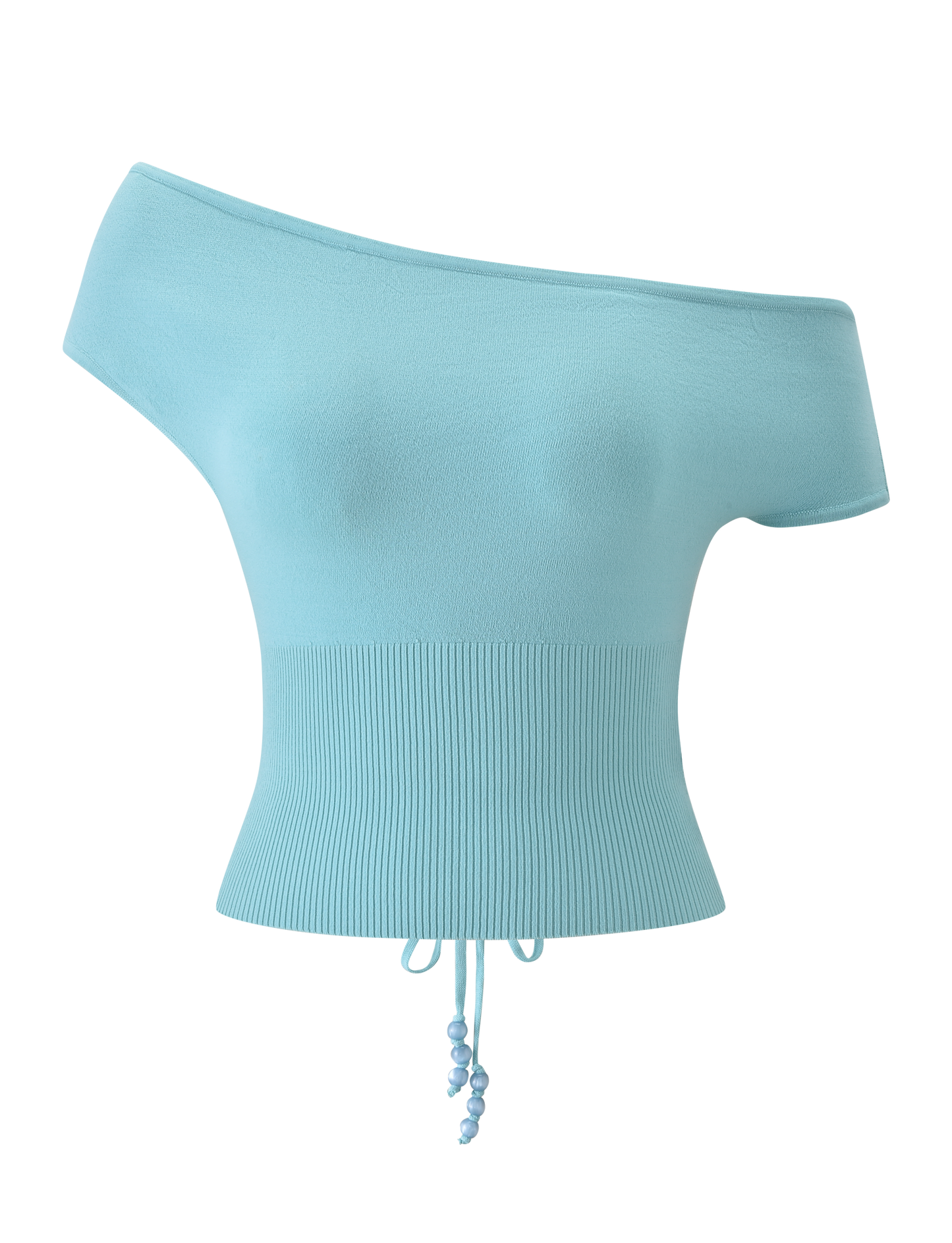 JASMINA KNIT TOP - BLUE