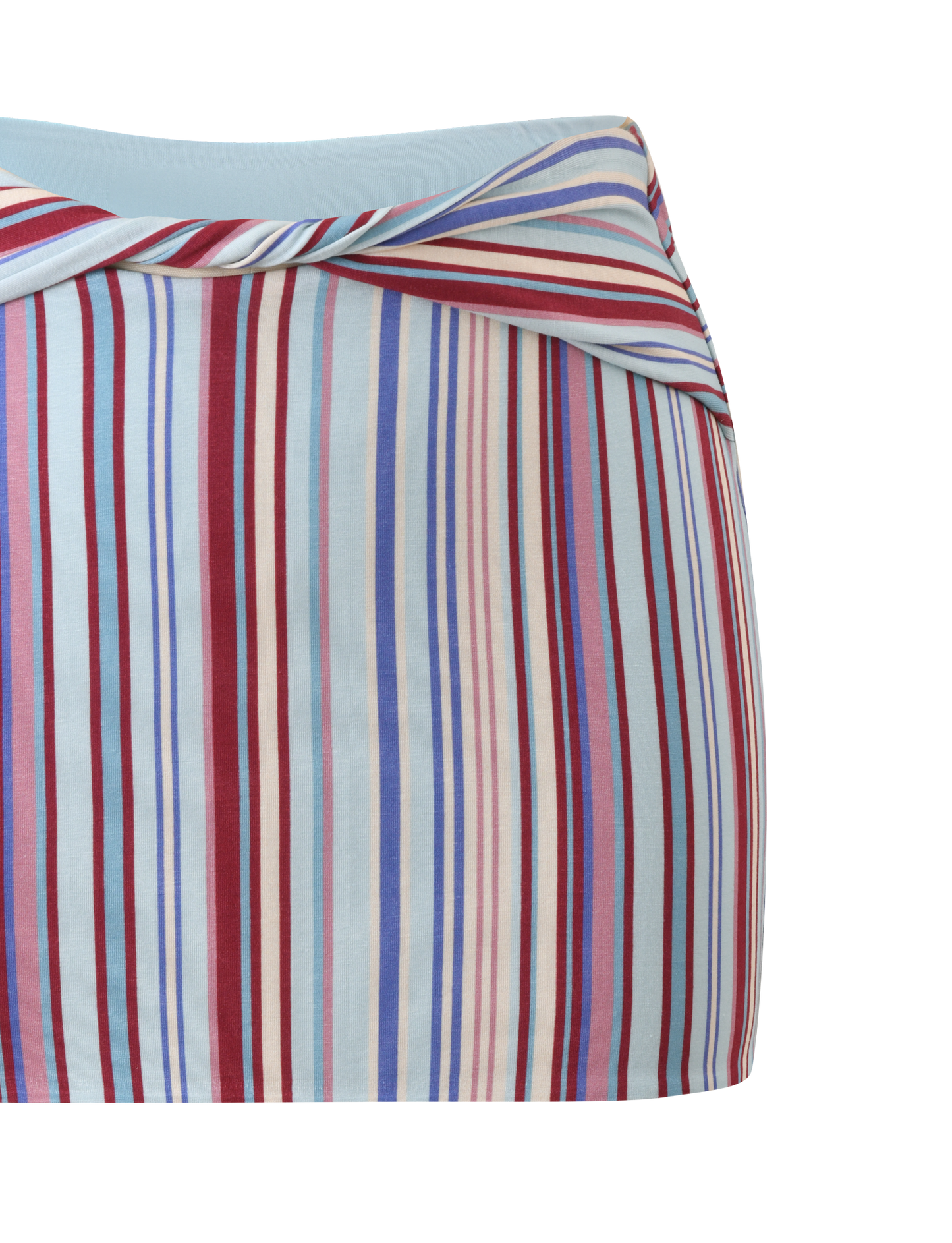 HAZE TWIST SKIRT - VARIEGATED STRIPE