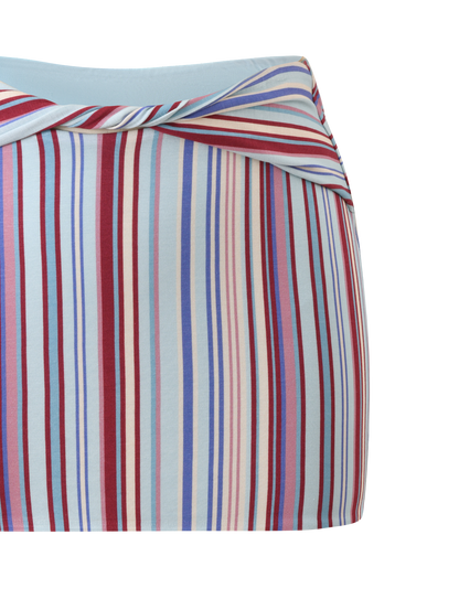 HAZE TWIST SKIRT - VARIEGATED STRIPE