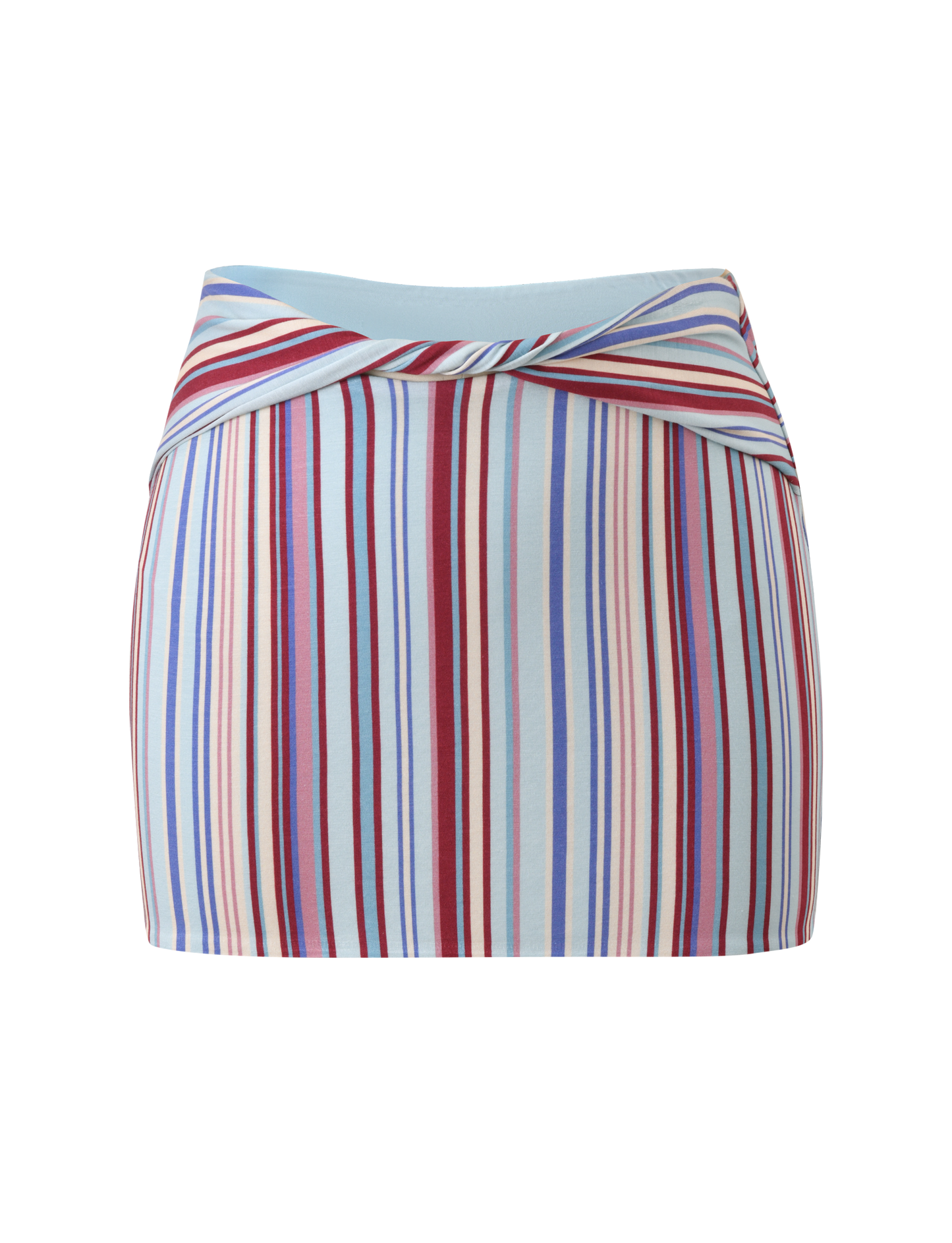 HAZE TWIST SKIRT - VARIEGATED STRIPE