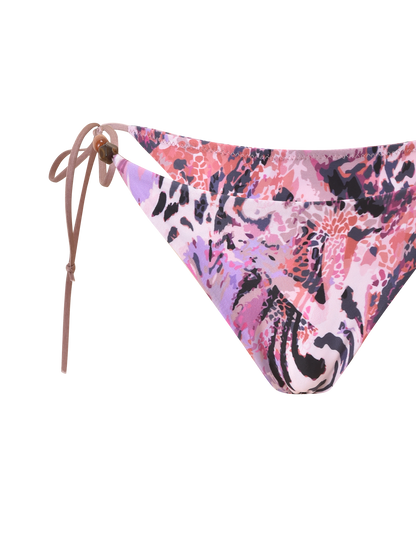 FINLEA BIKINI BOTTOM 2.0 - PURPLE ANIMAL SWIRL