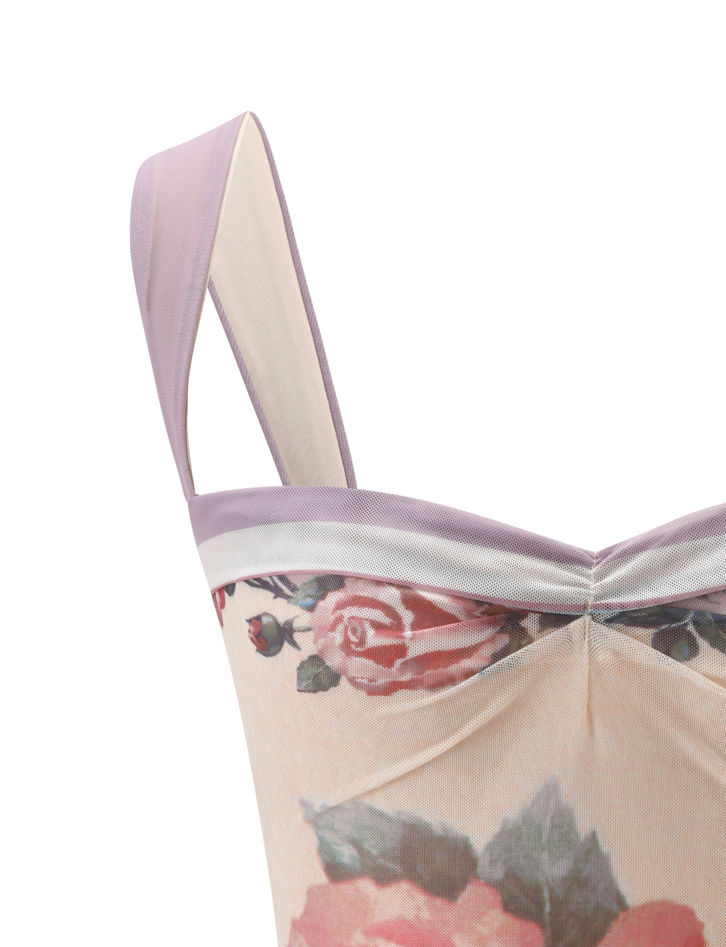 RAFFIE PRINTED CORSET - POSTCARD FLORAL
