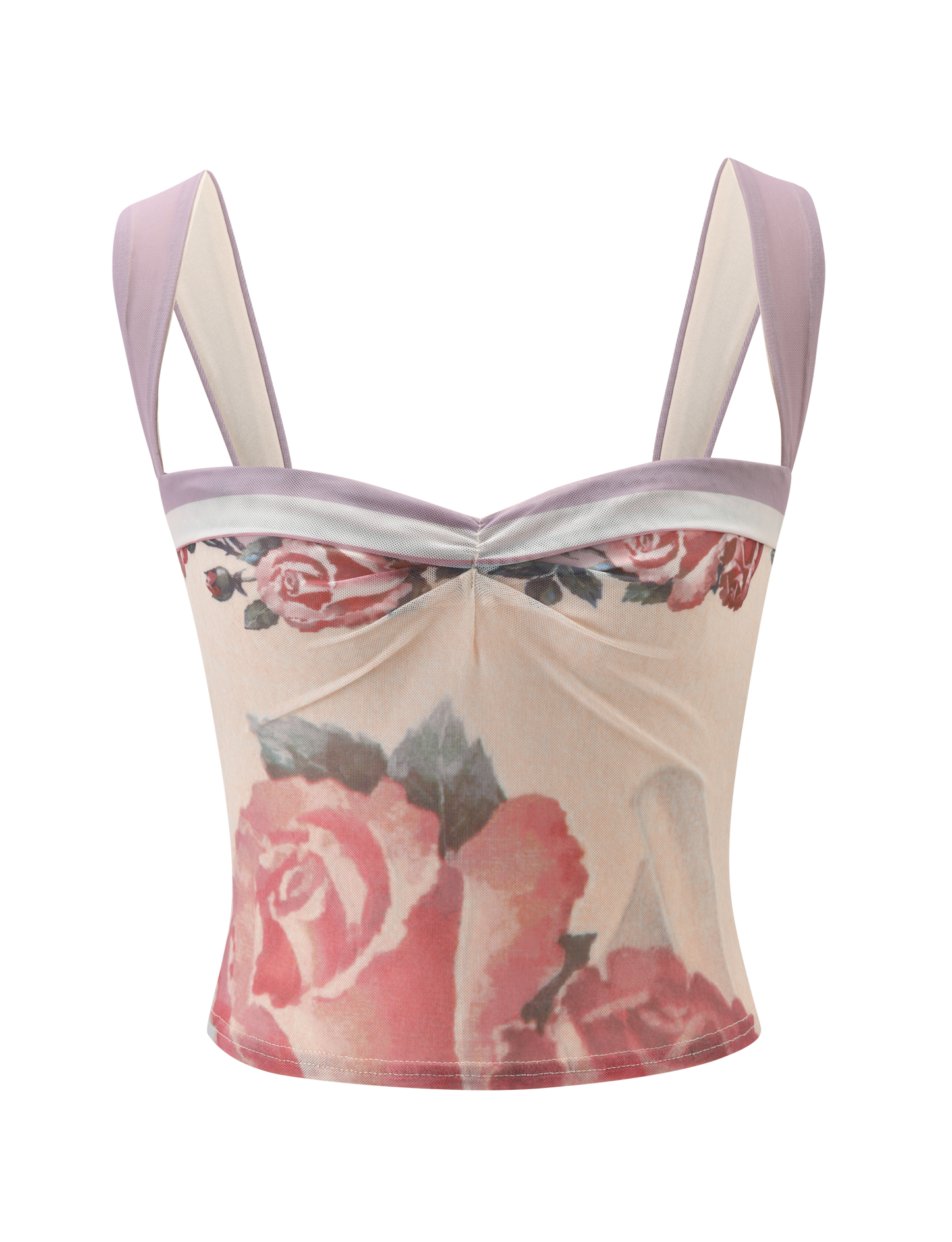 RAFFIE PRINTED CORSET - POSTCARD FLORAL