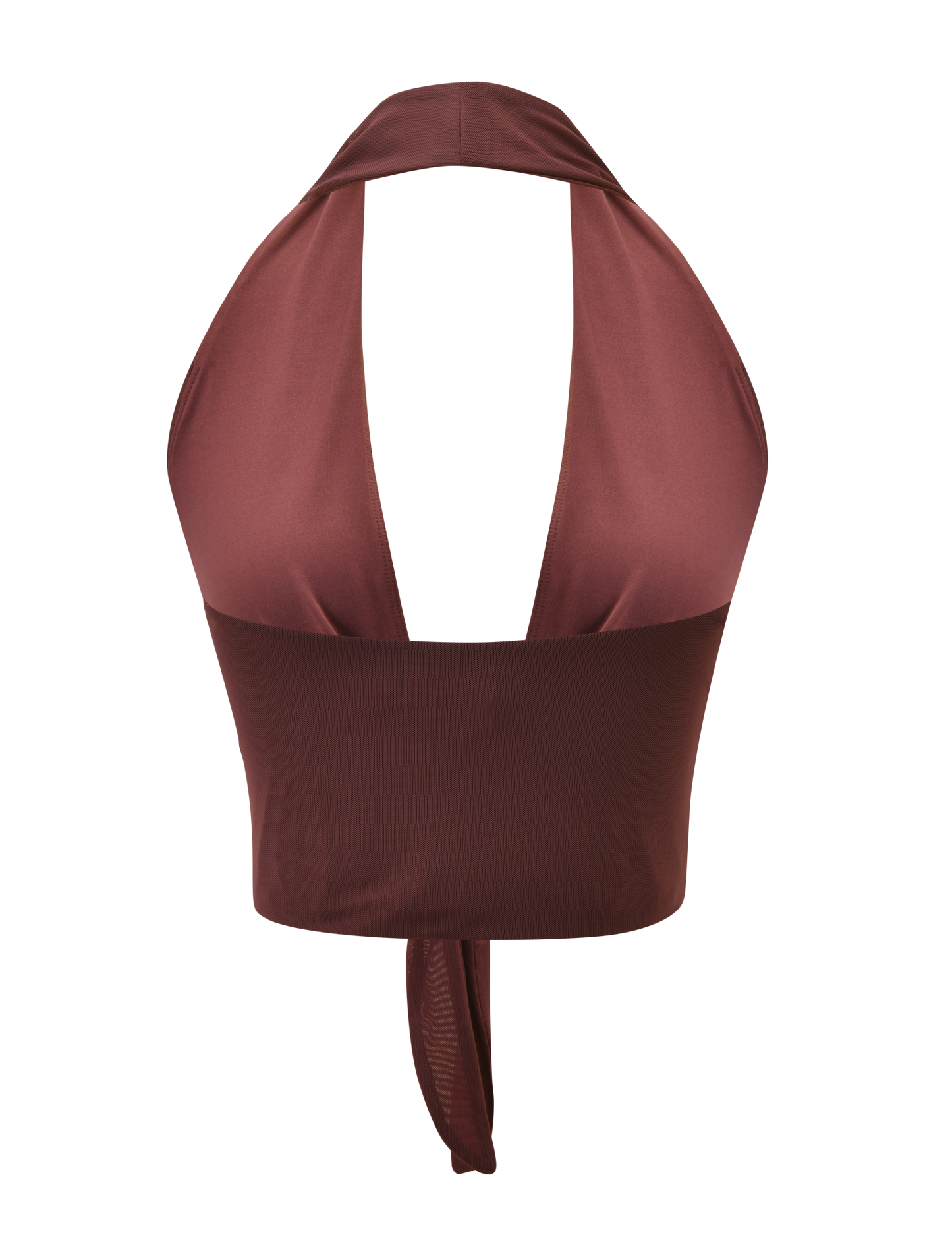 GEORGIE DIAMANTE TOP - CHOCOLATE
