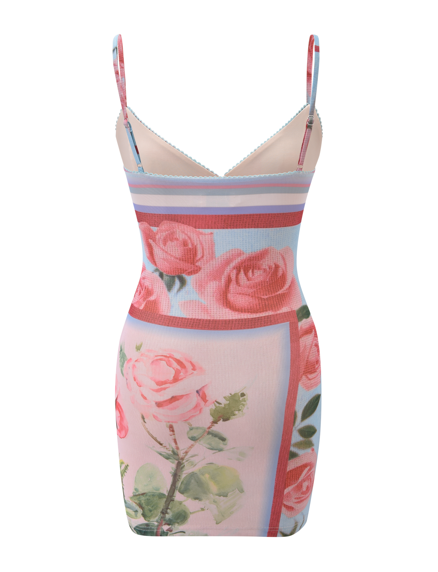 JULIANNA MINI DRESS - POSTCARD FLORAL