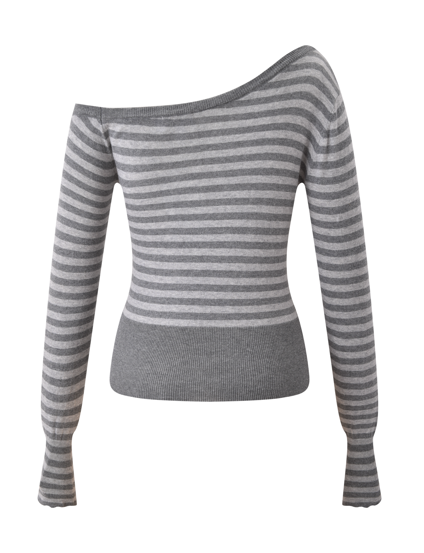 TYLA JUMPER - GREY STRIPE