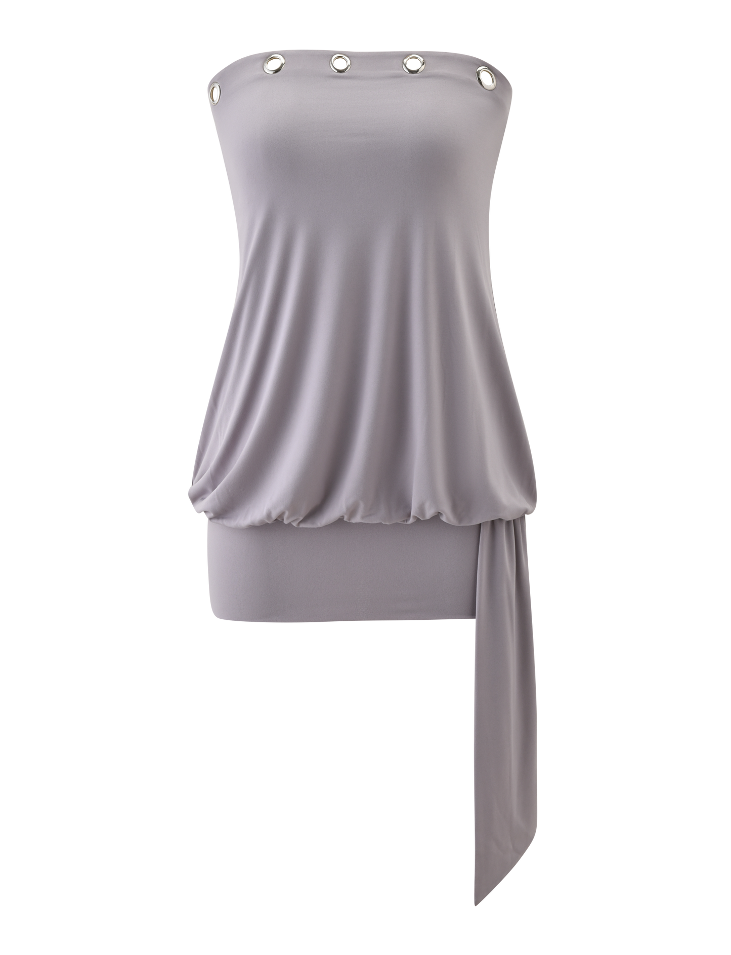 RAVENNA MINI DRESS - COOL SLATE