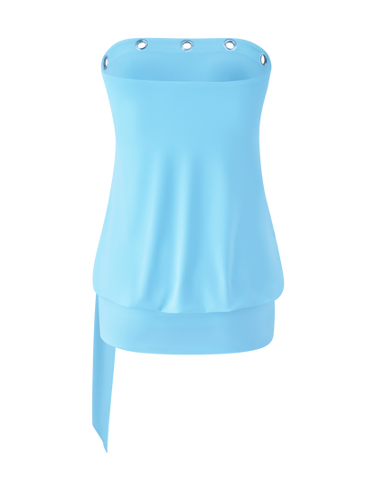 RAVENNA MINI DRESS - SKY BLUE