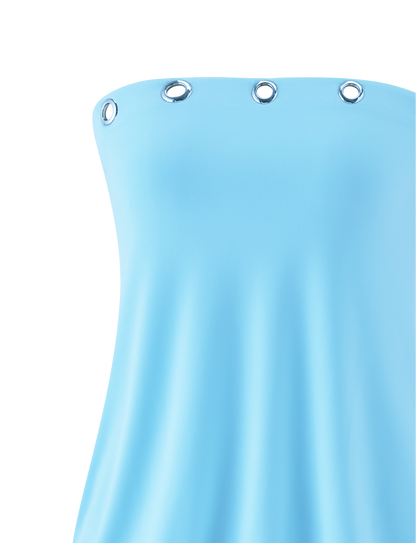RAVENNA MINI DRESS - SKY BLUE