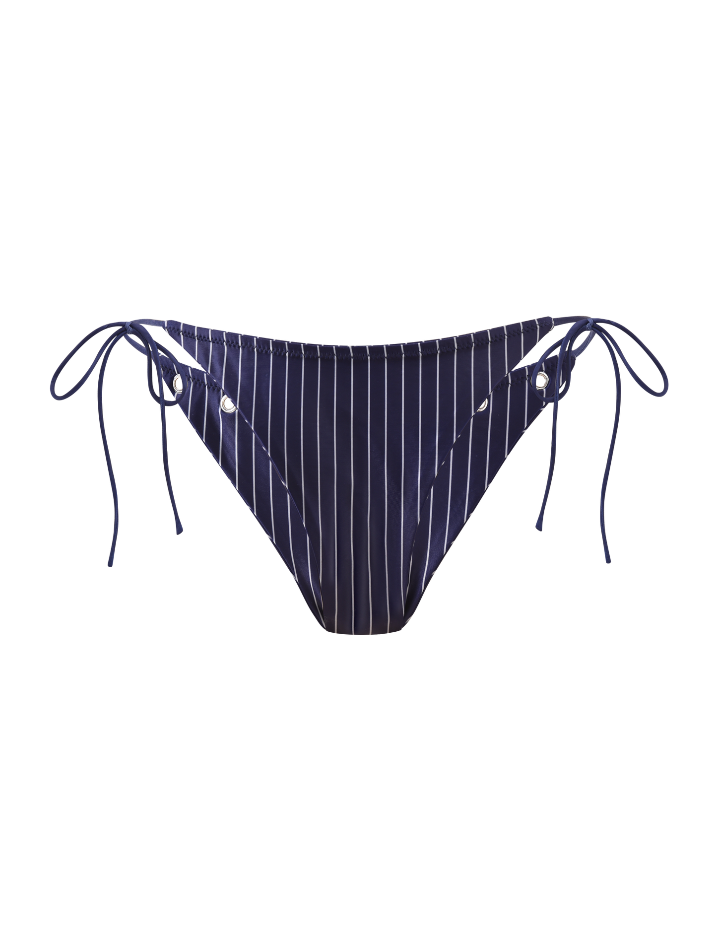 MARREN BIKINI BOTTOM - NAVY PINSTRIPE