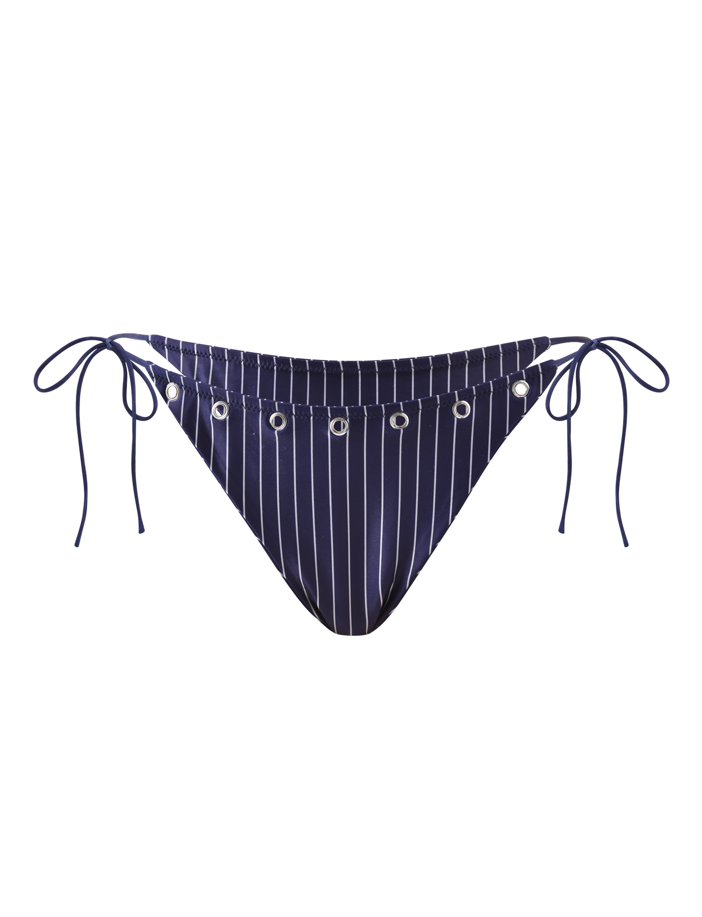 MARREN BIKINI BOTTOM - NAVY PINSTRIPE