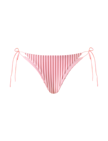 MARREN BIKINI BOTTOM - PINK STRIPE