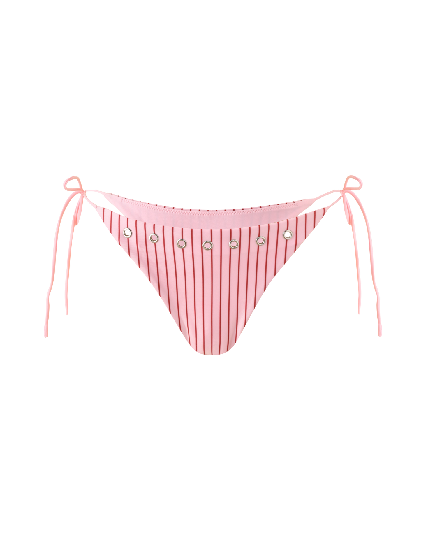 MARREN BIKINI BOTTOM - PINK STRIPE