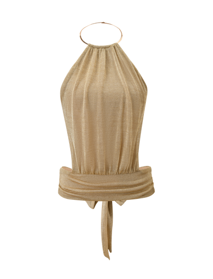 EVANNA TOP - GOLD