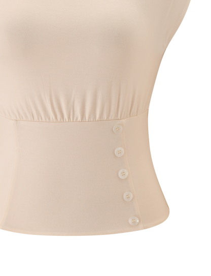 ALYSSA OFF SHOULDER TOP - CREAM