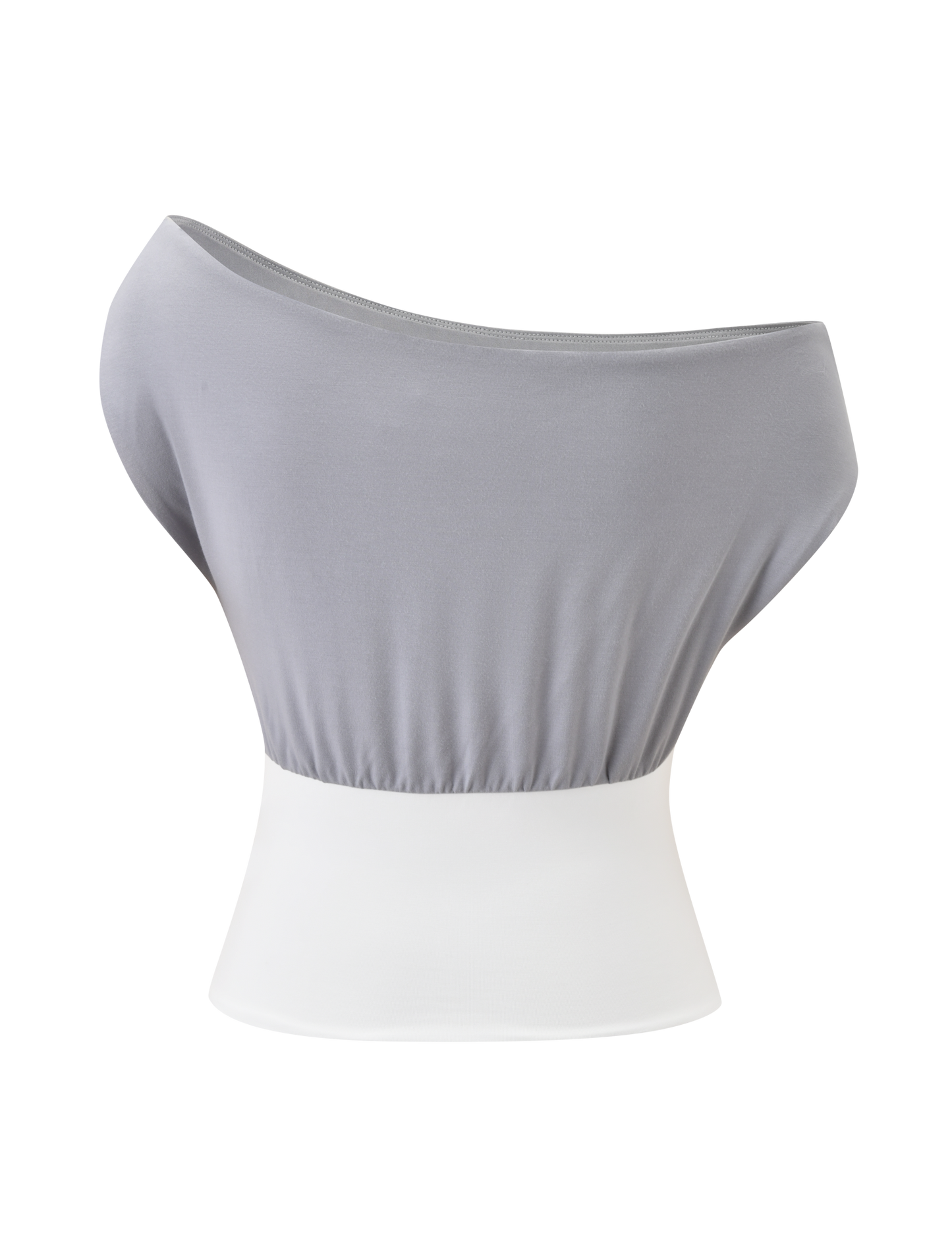 ALYSSA OFF SHOULDER TOP - GREY