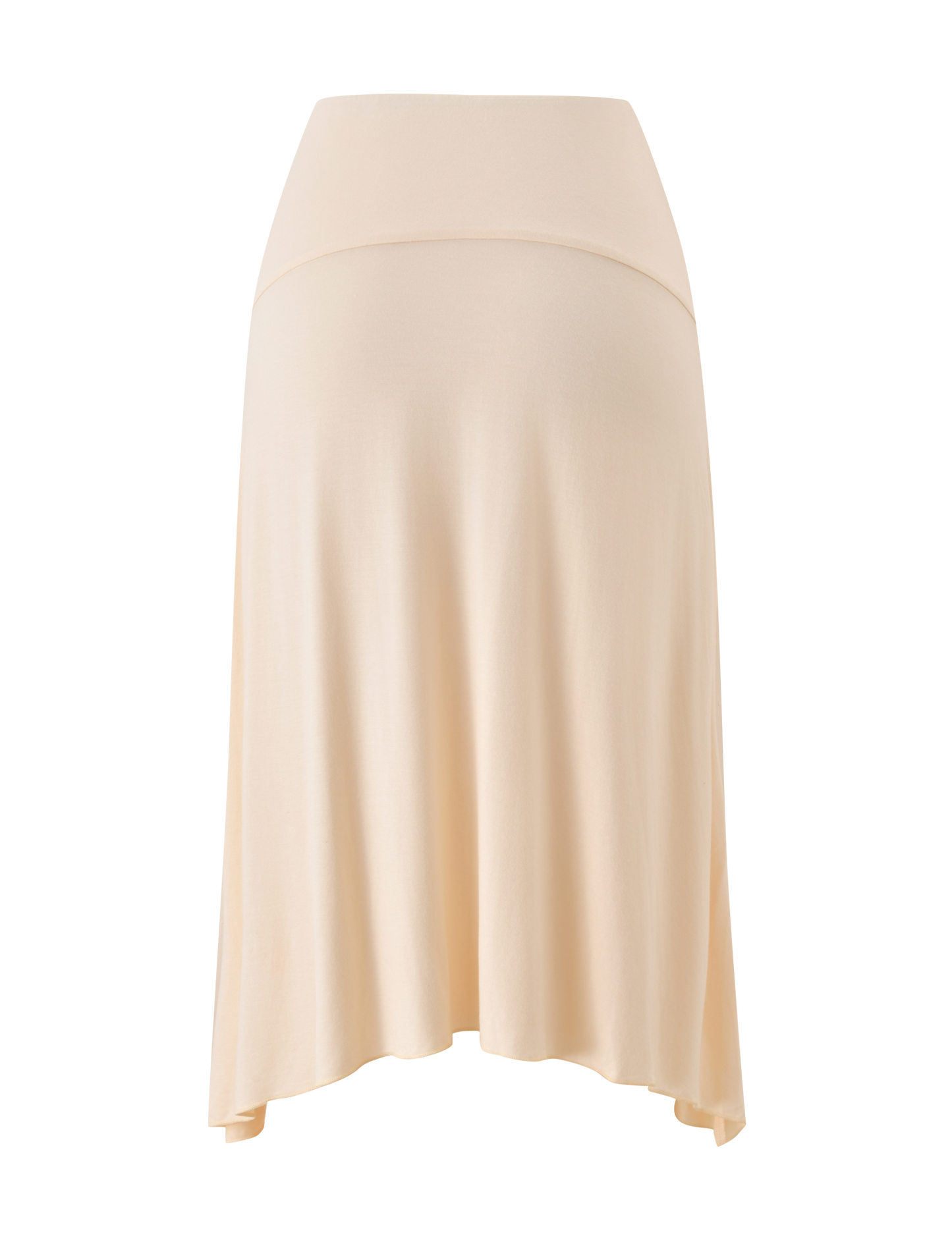 ALYSSA HI LO SKIRT - CREAM