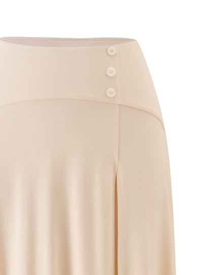ALYSSA HI LO SKIRT - CREAM