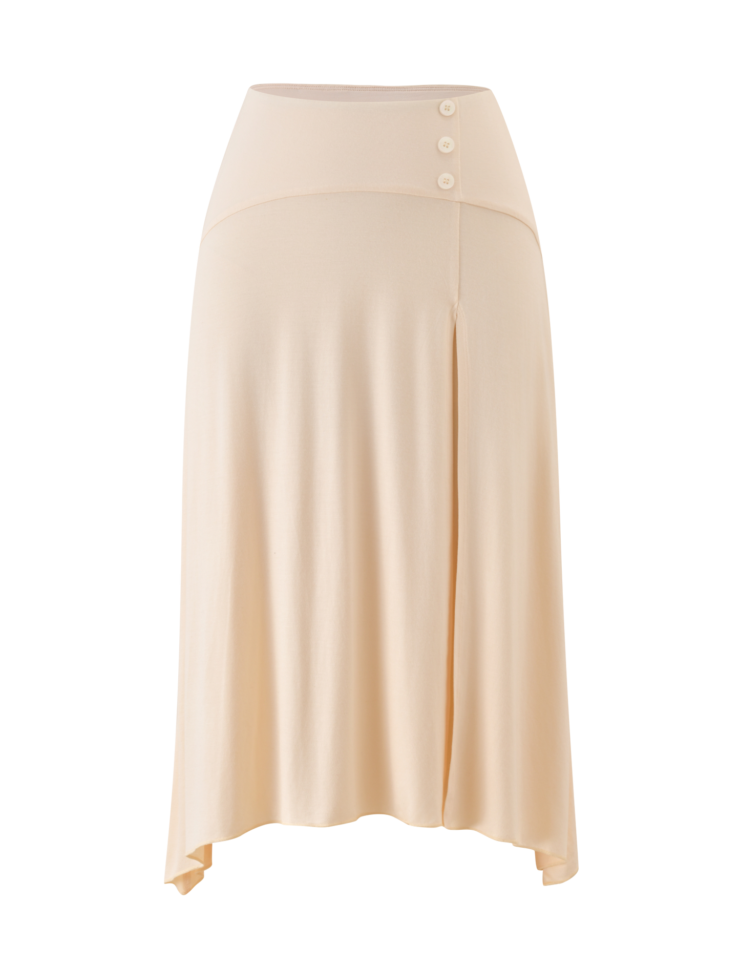 ALYSSA HI LO SKIRT - CREAM