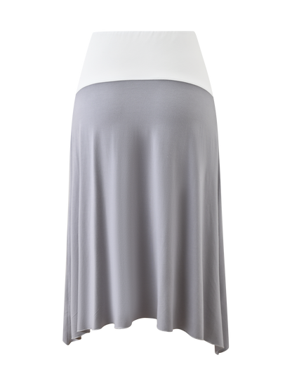 ALYSSA HI LO SKIRT - GREY