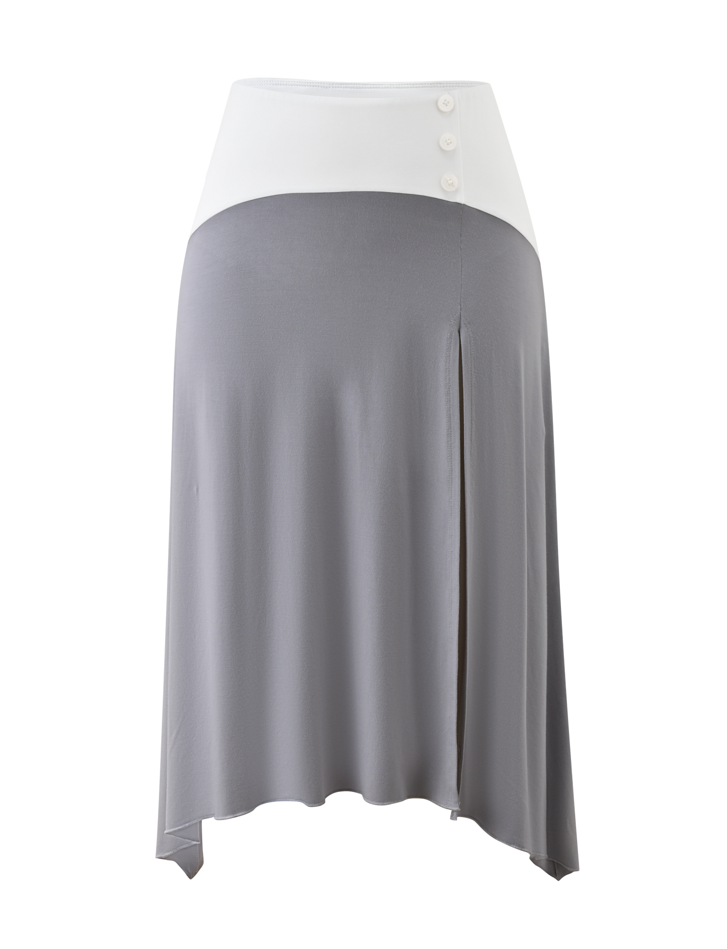 ALYSSA HI LO SKIRT - GREY
