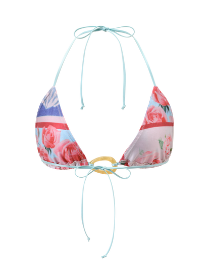 FINLEA RESIN RING BIKINI TOP - POSTCARD PRINT
