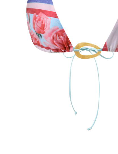 FINLEA RESIN RING BIKINI TOP - POSTCARD PRINT